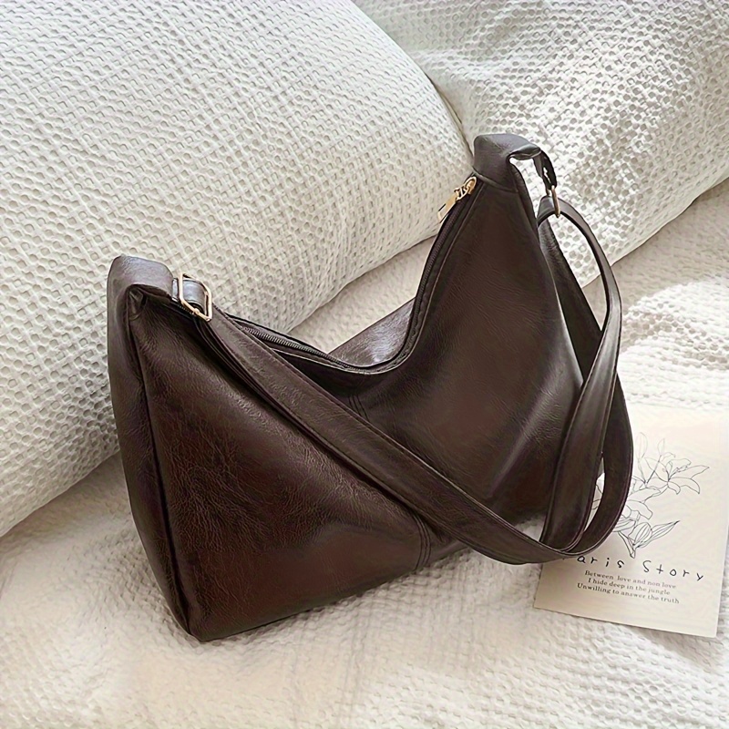 Vintage hide hot sale hobo bag