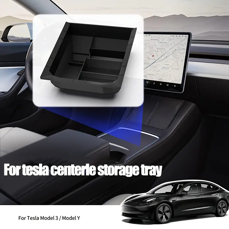 Organizer for the center console of Tesla Model 3 and Model Y - 2021 /