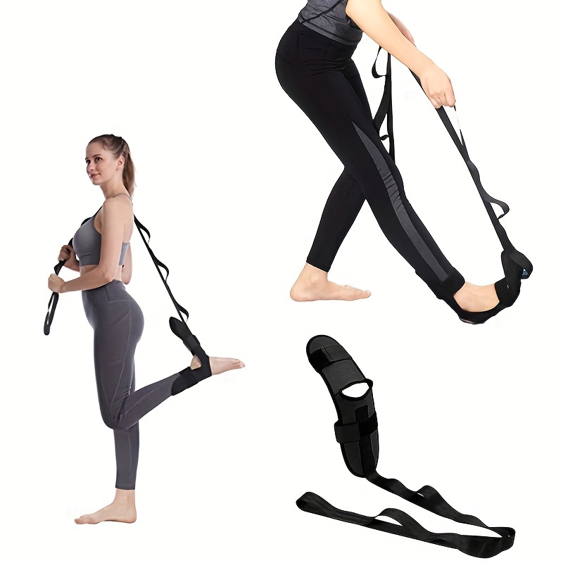 Yoga Strap 2PCS Stretching Strap Leg Stretcher Fascia Stretcher Yoga  Stretching Strap with Loop Stretch Tool for Physical Therapy Plantar  Fasciitis