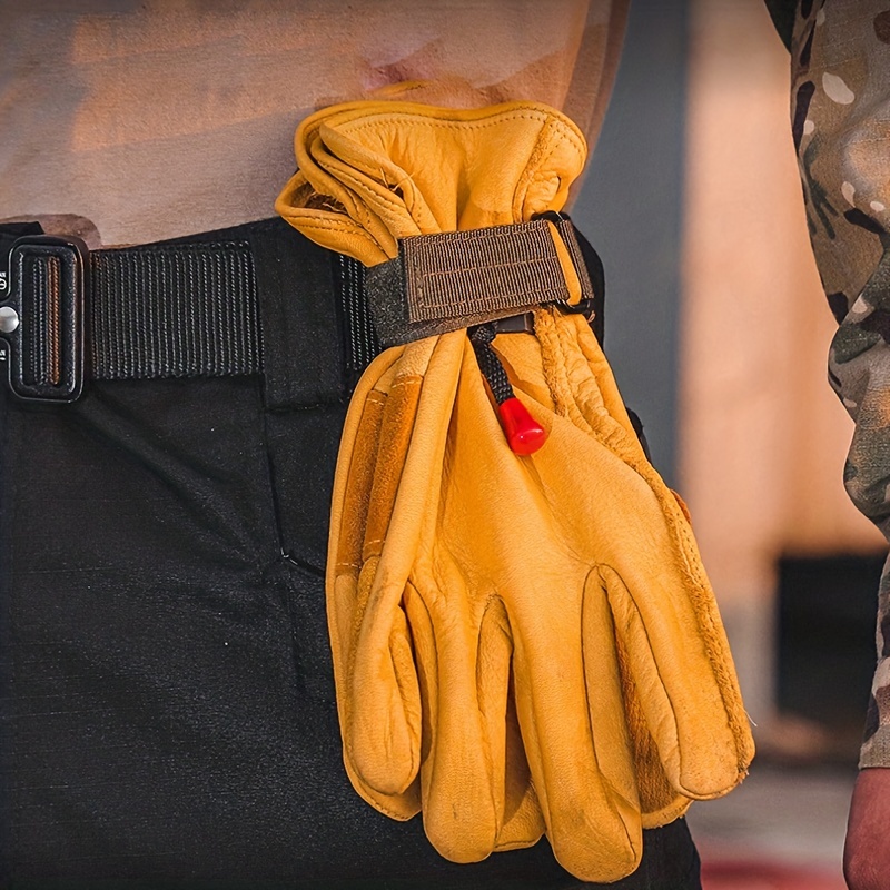 Attache de suspension de gants ceinture en nylon tactique - Temu France