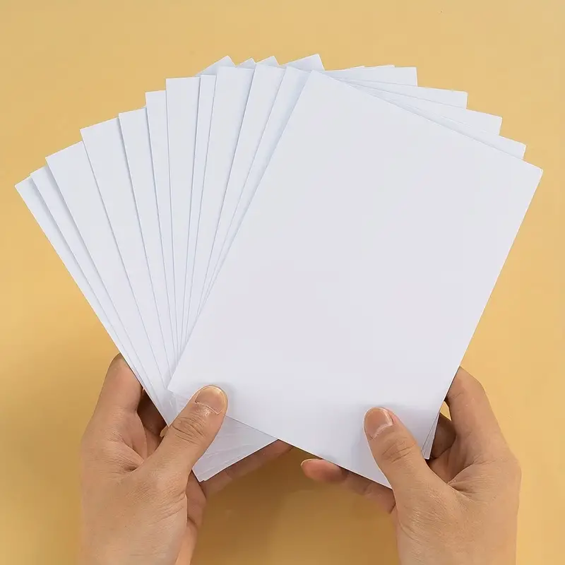 Thick Paper Cardstock Blank Heavy Cards Stock For - Temu