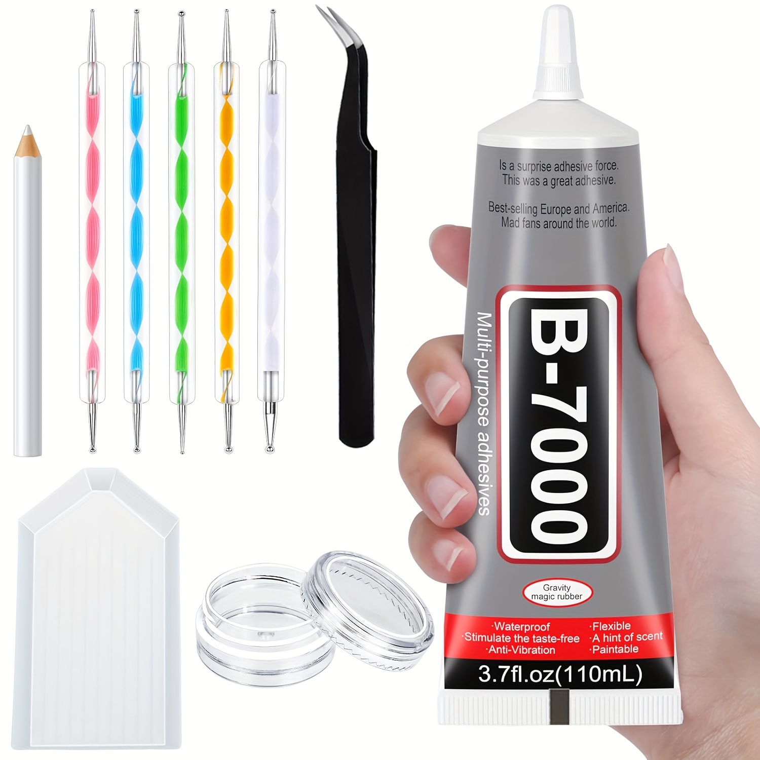 B-7000 Super Adhesive Glue For Jewelry Making - Multi-function