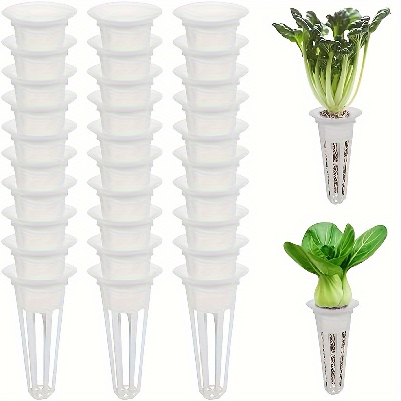 10pcs Net Pots For Hydroponics Heavy Duty Wide Mouth Net Cups Slotted Mesh  Pot Hydroponics Garden Supplies Hydroponic Planting Basket Soilless  Cultivation Equipment Tubular Vegetable Seedling Planting Plastic Mesh  Basin