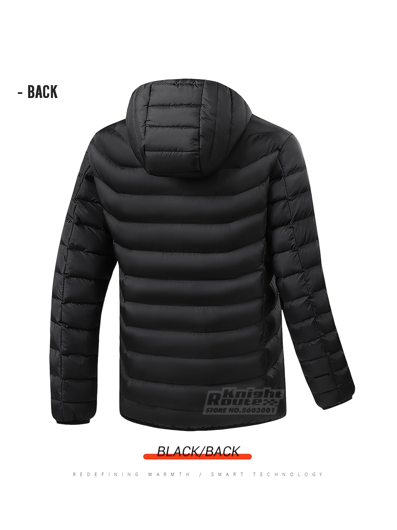 Men's Thermal Heated Jacket (battery Pack Included) Casual - Temu