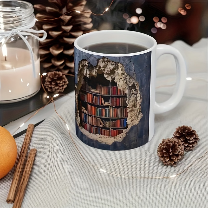3D Sewing Machine Mug Ceramic Coffee Mug Creative Funny Space Design Tea  Mug Birthday Christmas Gifts