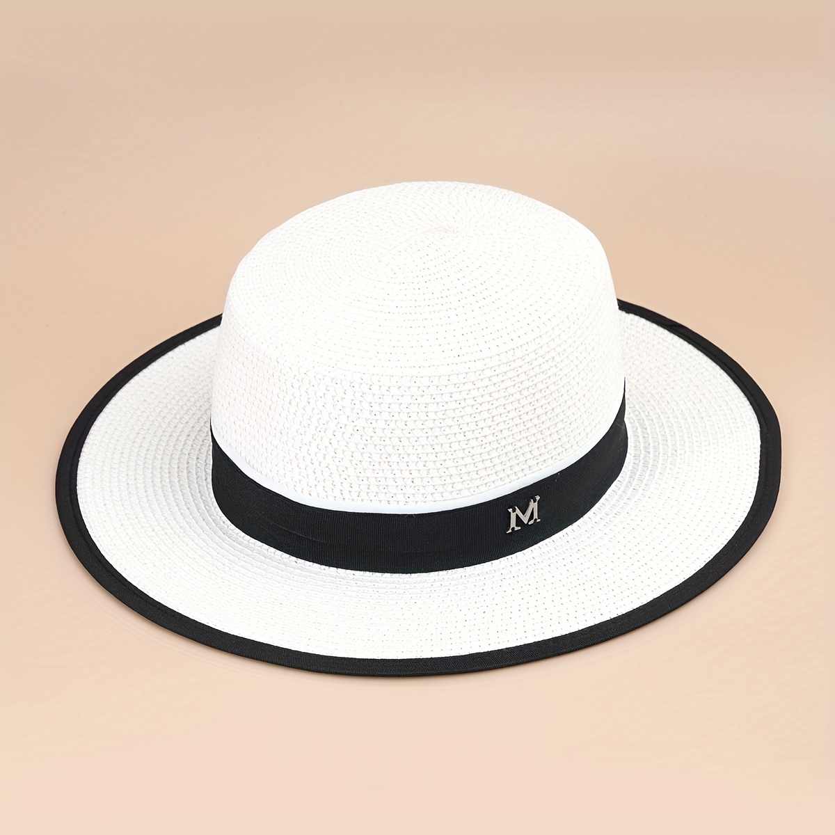 Classic Sunshade Straw Hat Outdoor Beach Seaside Hat Men Women