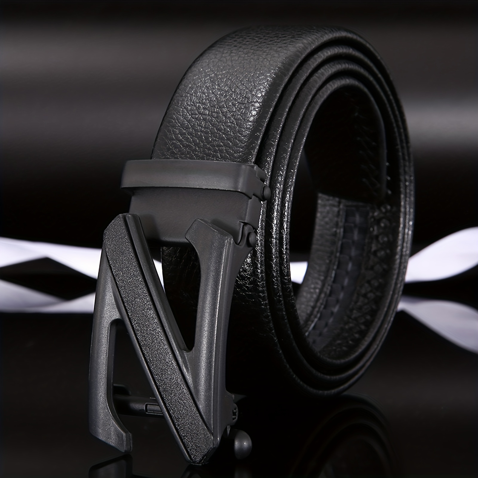 Men's Business Belt Youth Suit Belt Button Style