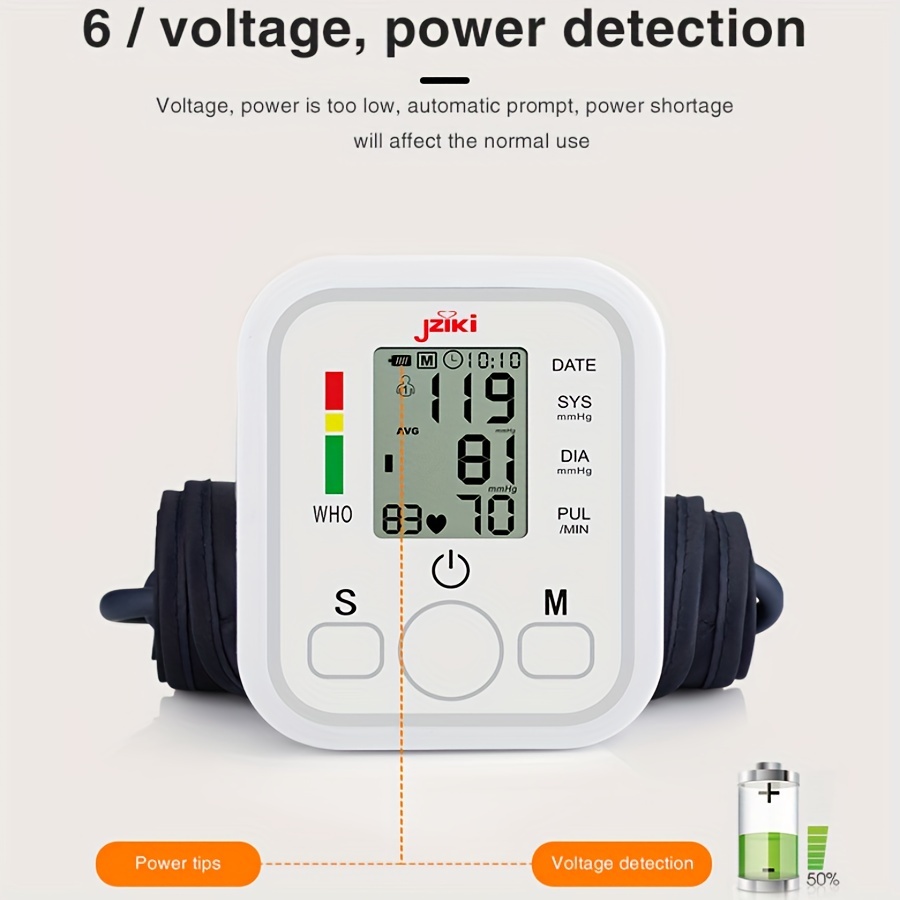 Accurate And Easy to use Blood Pressure Monitor 99 Readings - Temu