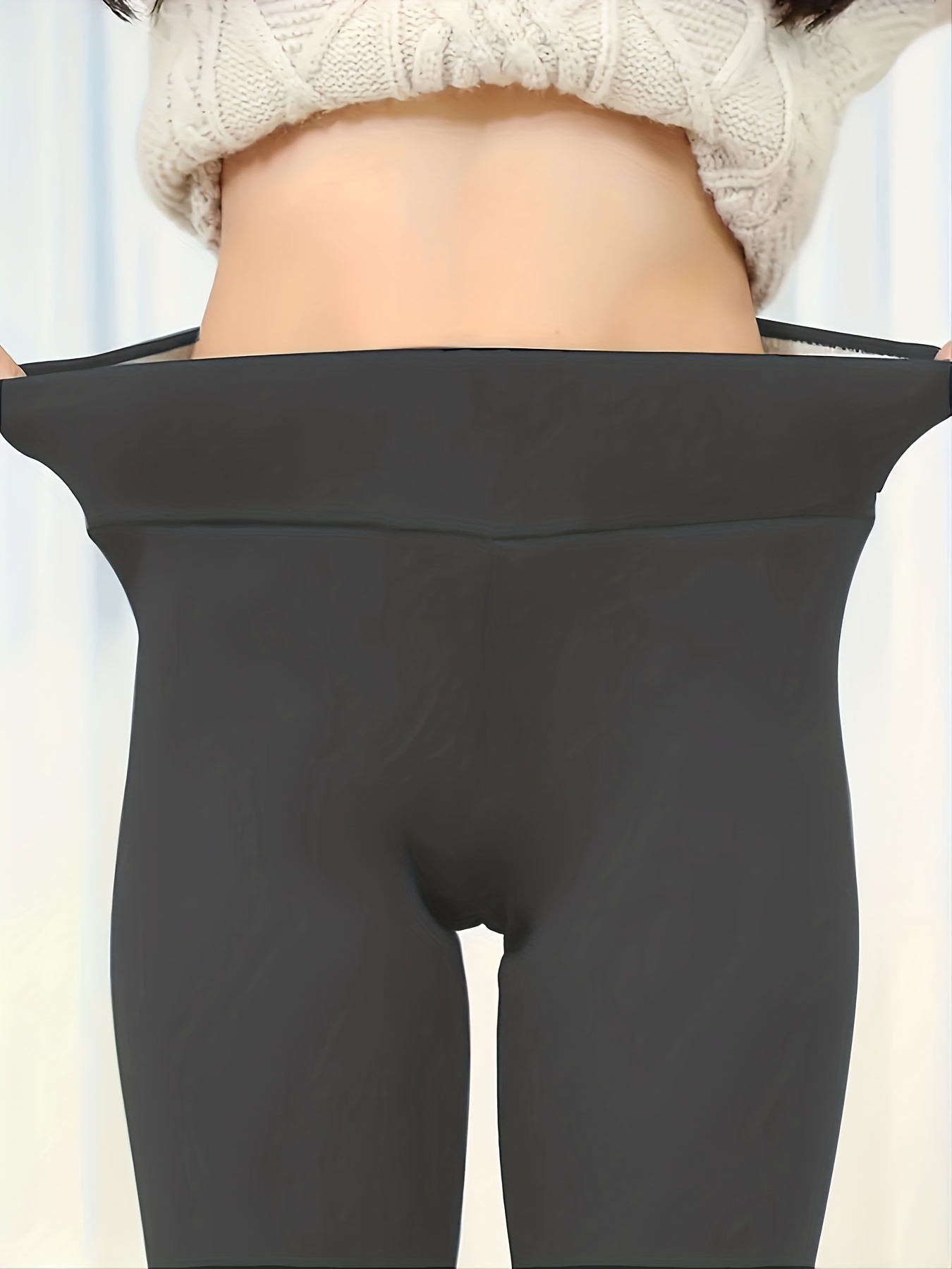Xinxinyy Women Underwear Leggings Elastic High Waist Thermal Pants
