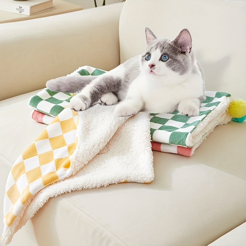 Cat Bed Mat Thickened Pet Blanket Temu United Kingdom