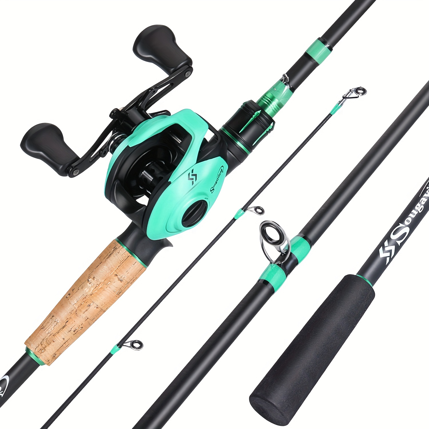 Sougayilang Fishing Rod Reel Full Kit Including Portable - Temu United  Kingdom