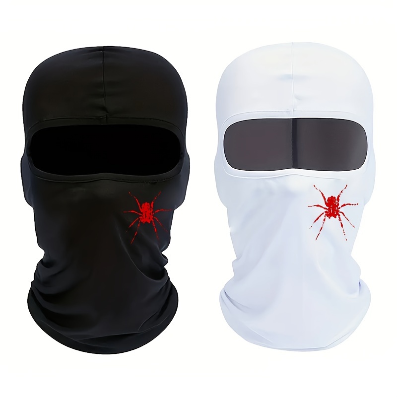 2 uds nueva máscara para la cabeza calavera pasamontañas máscara para la  cabeza Gator capucha negra Tmvgtek paseo en bicicleta