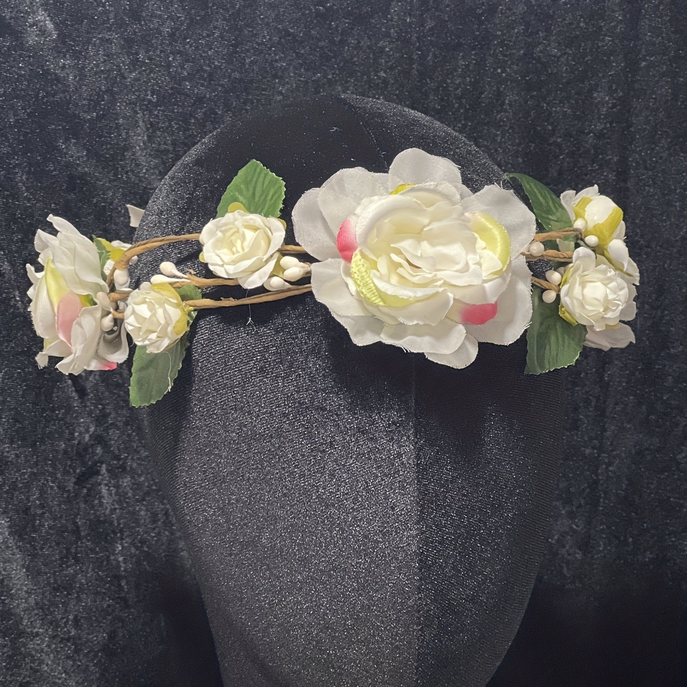 Adjustable Flower Headband for Women