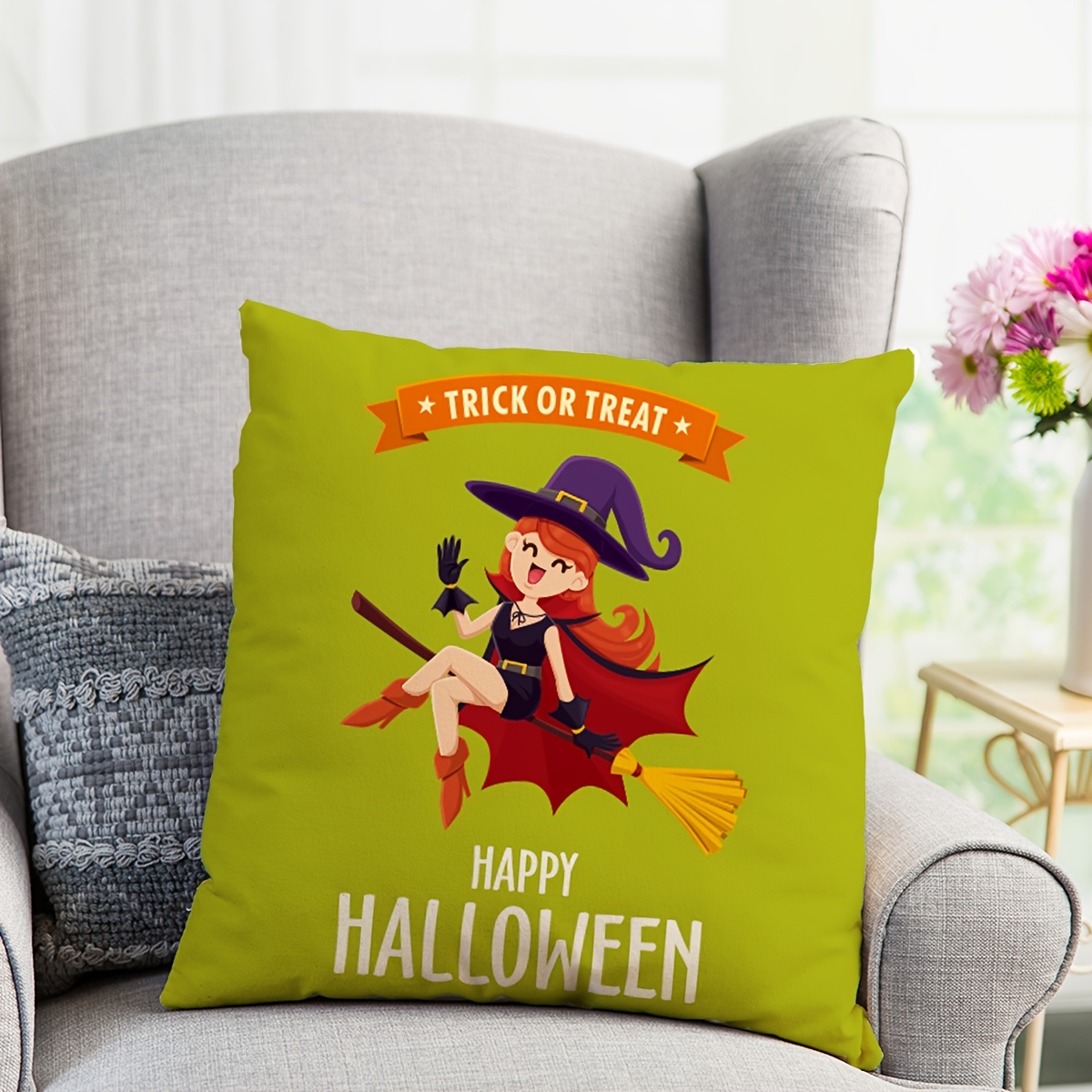 Outdoor halloween pillow online covers