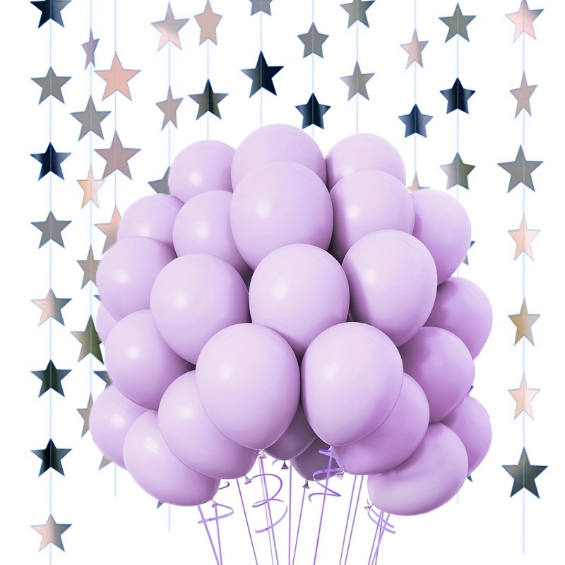 Ballons Rose Set, Ballon Anniversaire, Confettis Rose Clair Ballons Blancs,  Pour Mariage Anniversaire Fête de Fille Baby Shower Décorations, 60 Pièces  : : Cuisine et Maison