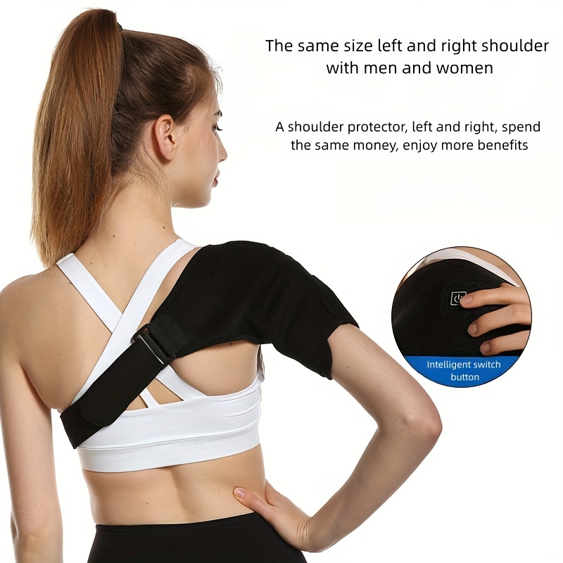 Hot Compress Single Shoulder Physical Support Electric - Temu Canada