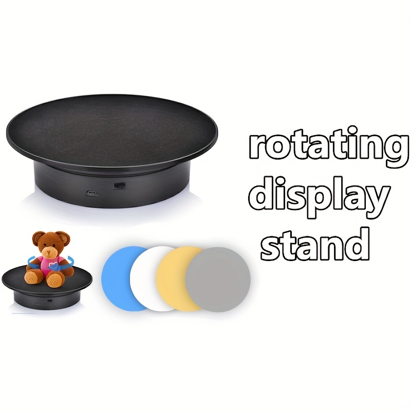 Motorized Rotating Display Stand 360° Rotating Display Base - Temu