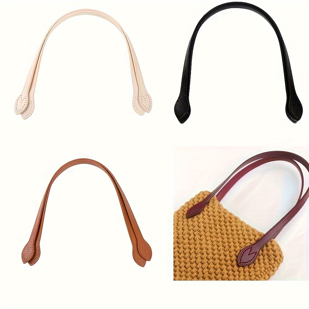 Pu Leather Purse Handles Sew Tote Bag Purse Replacement - Temu