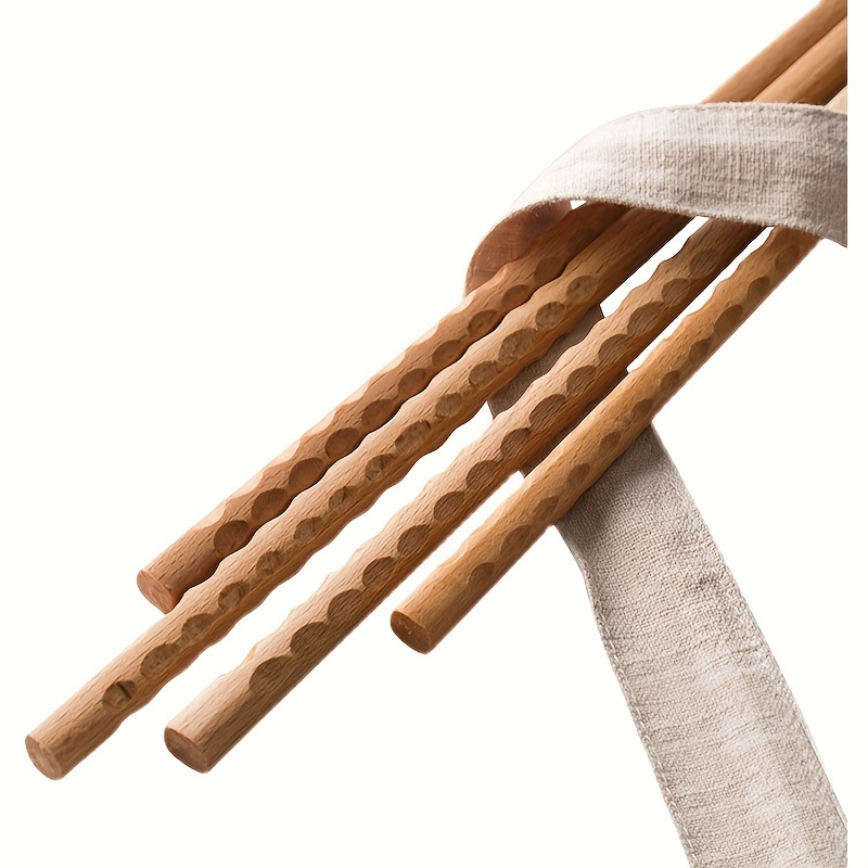 Baguettes en bois de hêtre extra longues, 1 paire, pour la cuisine