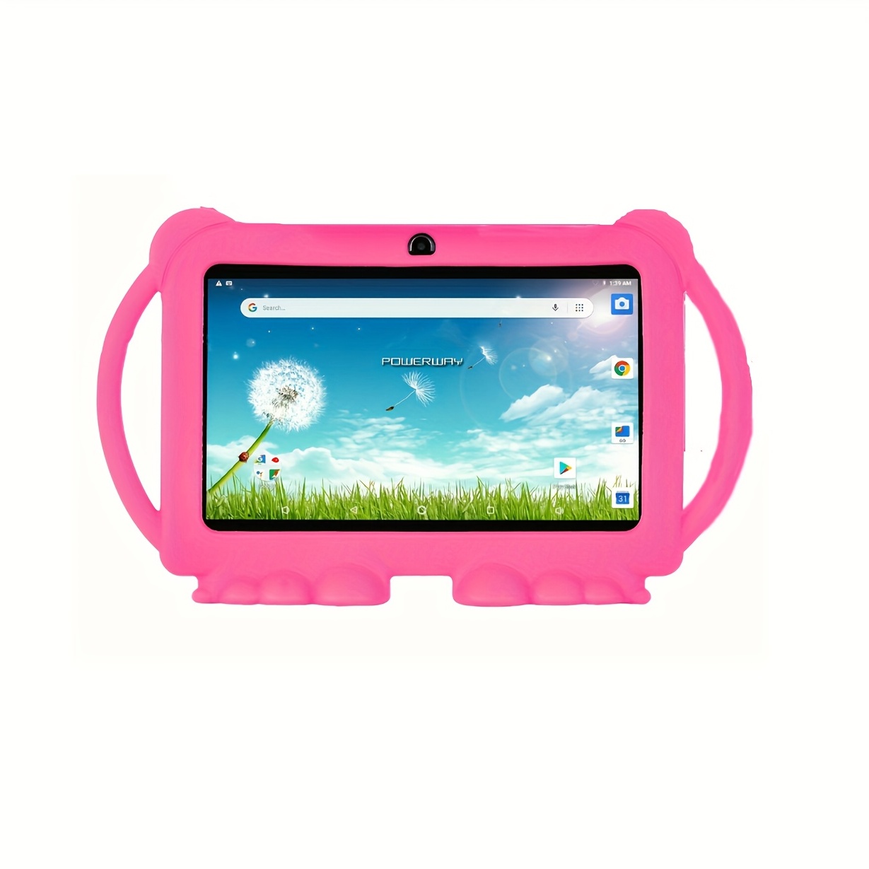 Double Handle, Kids Tablet, Android 12 Tablet For Kids With Quad