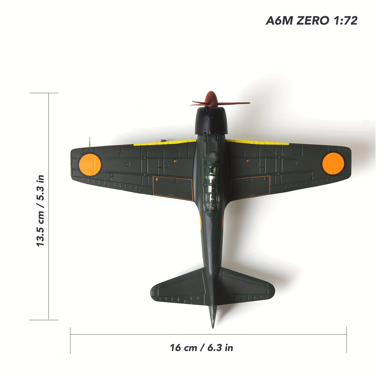 1/72 JP A236.22inchZero Metal Fighter Model Diecast Aircraft Military  Display Model Aircraft For Collection