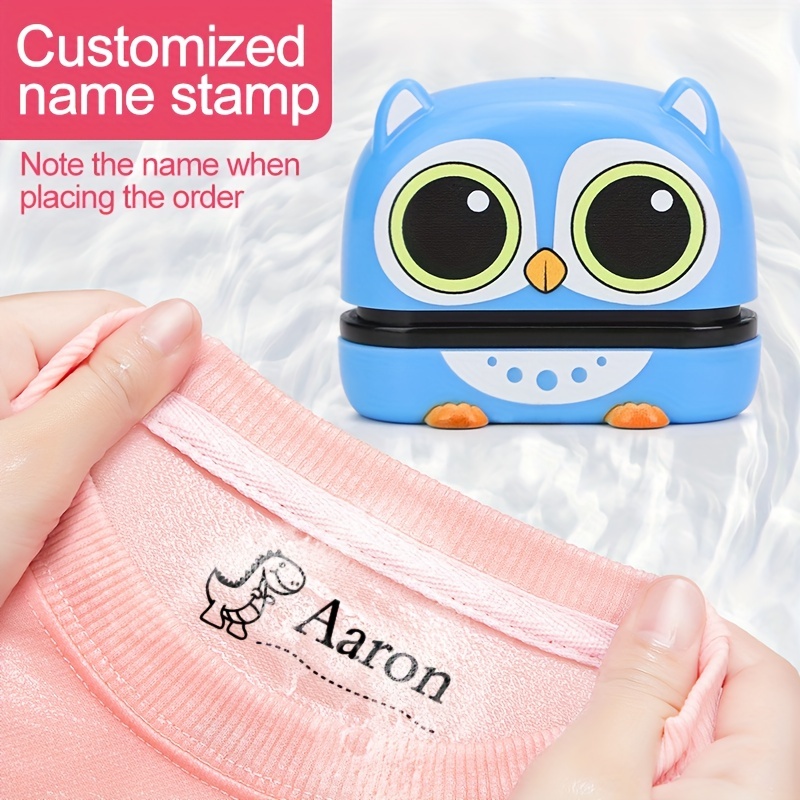 Name Stamp Clothes Waterproof, Stamp Children Clothes