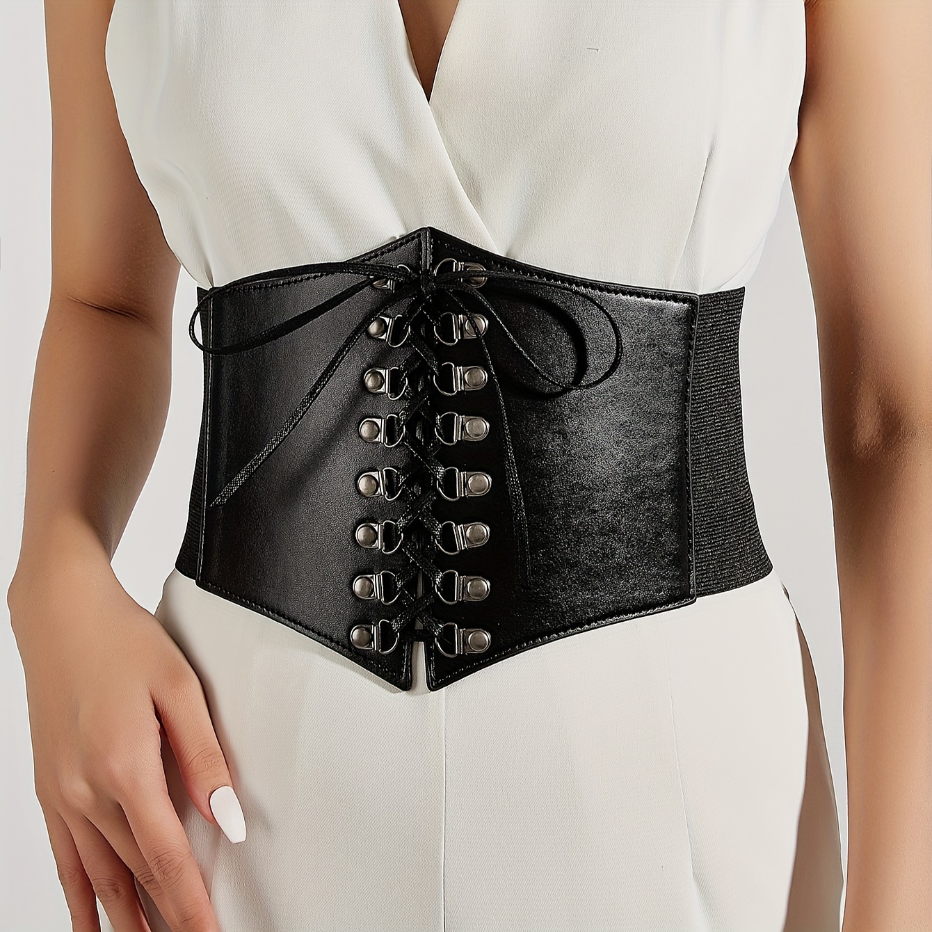 YWDJ Corset Top Renaissance Women Waist Tight Underwear Body Shaping Vest  Corset Court Body Shaping Clothes Black XL 