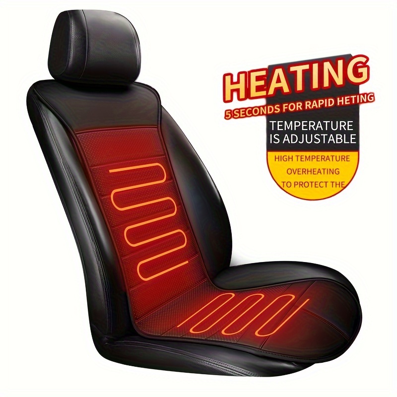 Universal Heated Car Seat Cushion 12V Car Seat Heater Warmer Cover