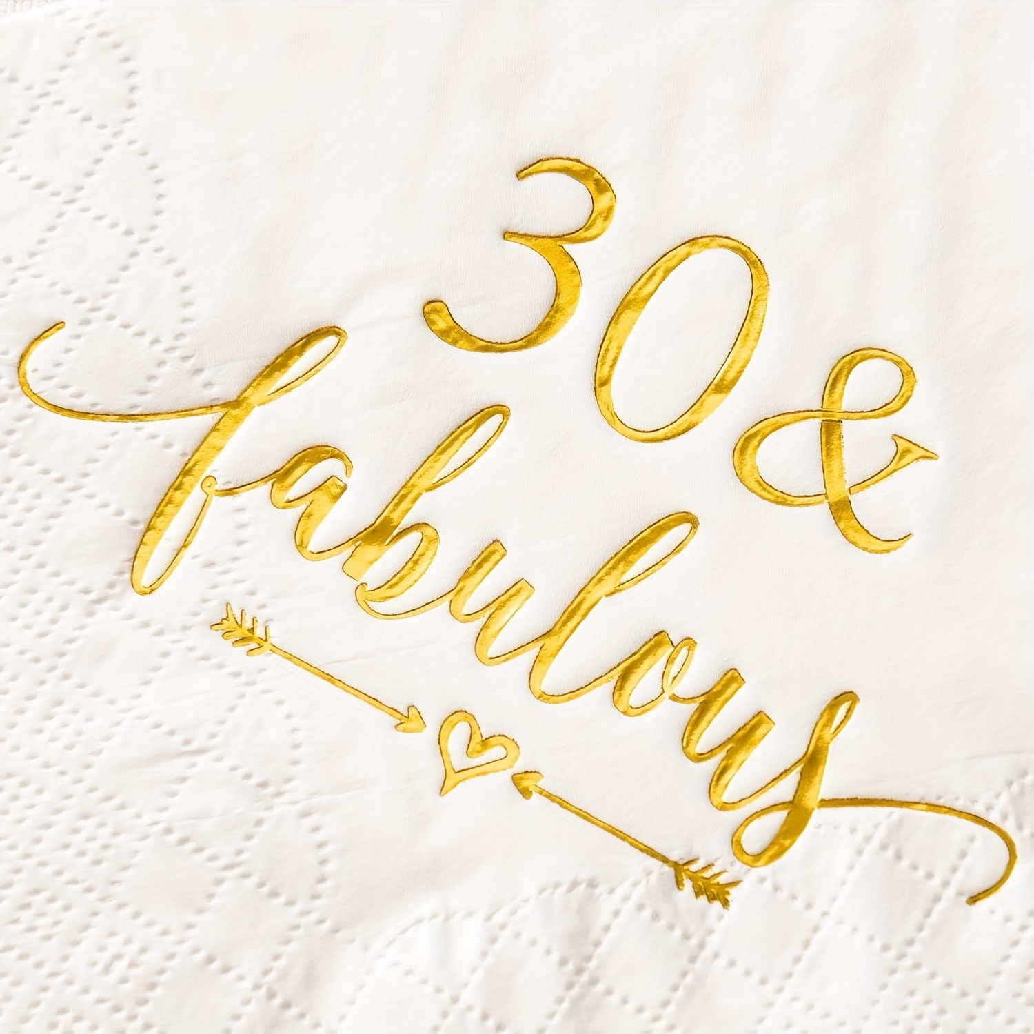 Set, Tovaglioli Da Cocktail, Oro Rosa Per Decorazioni Di Compleanno Per  Donne Di 30 Anni, Forniture Per Tavolo Dolci Per Il 30° Compleanno