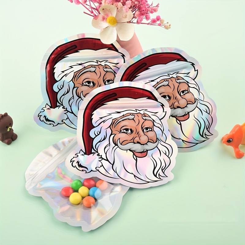 Christmas Decoration Packaging Bag Candy Ziplock Bag - Temu