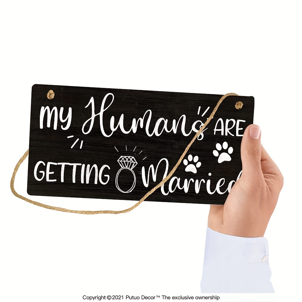 Wedding Wall Hanging Signs For Ceremony And Reception For Couples