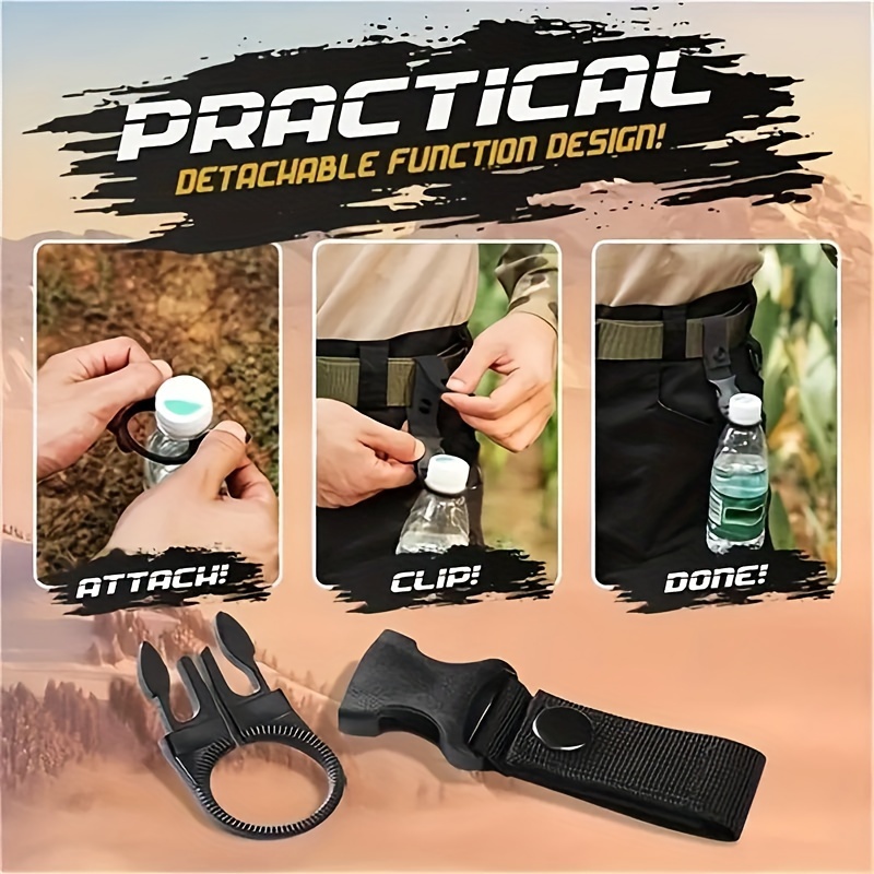 1pc Clip Appendere Bottiglie, Anello Portabottiglie Acqua Minerale Cinghia  In Tessuto, Campeggio Allaperto, Escursioni, Viaggi - Sport E Tempo Libero  - Temu Italy