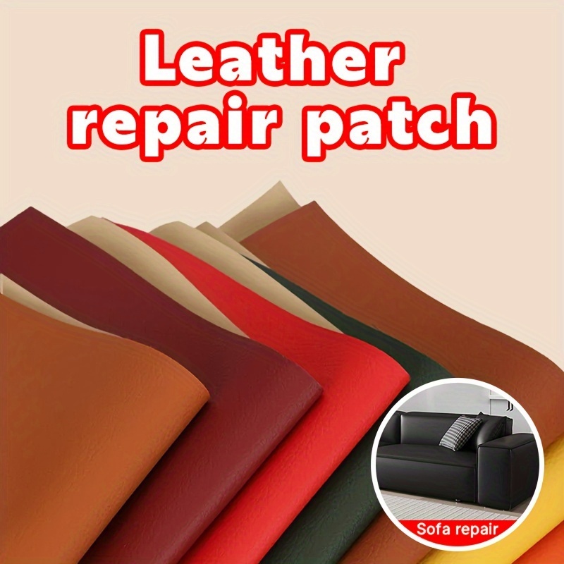 Large Leather Repair Patch Kit For Sofa Car Seat Furniture - Temu