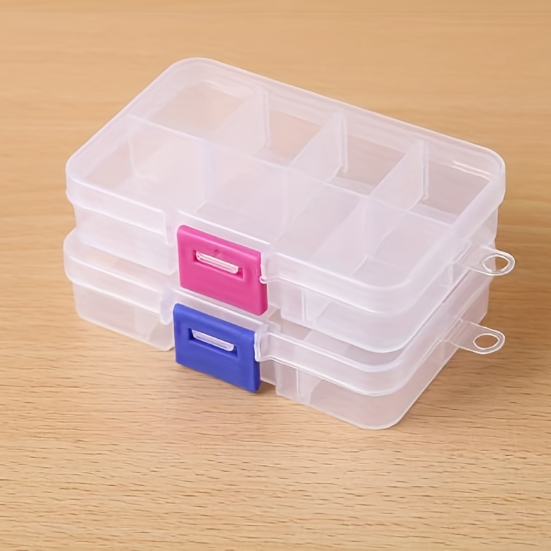 Rectangular Grid Jewelry Storage Box