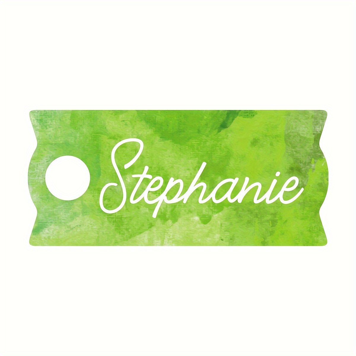 Personalized Stanley Tumbler Name Plates - Colorful - Custom Name Tag for  20 30 40 Oz Tumblers, Tumbler Lid Topper - Ideal Stanley Cup ID Accessories