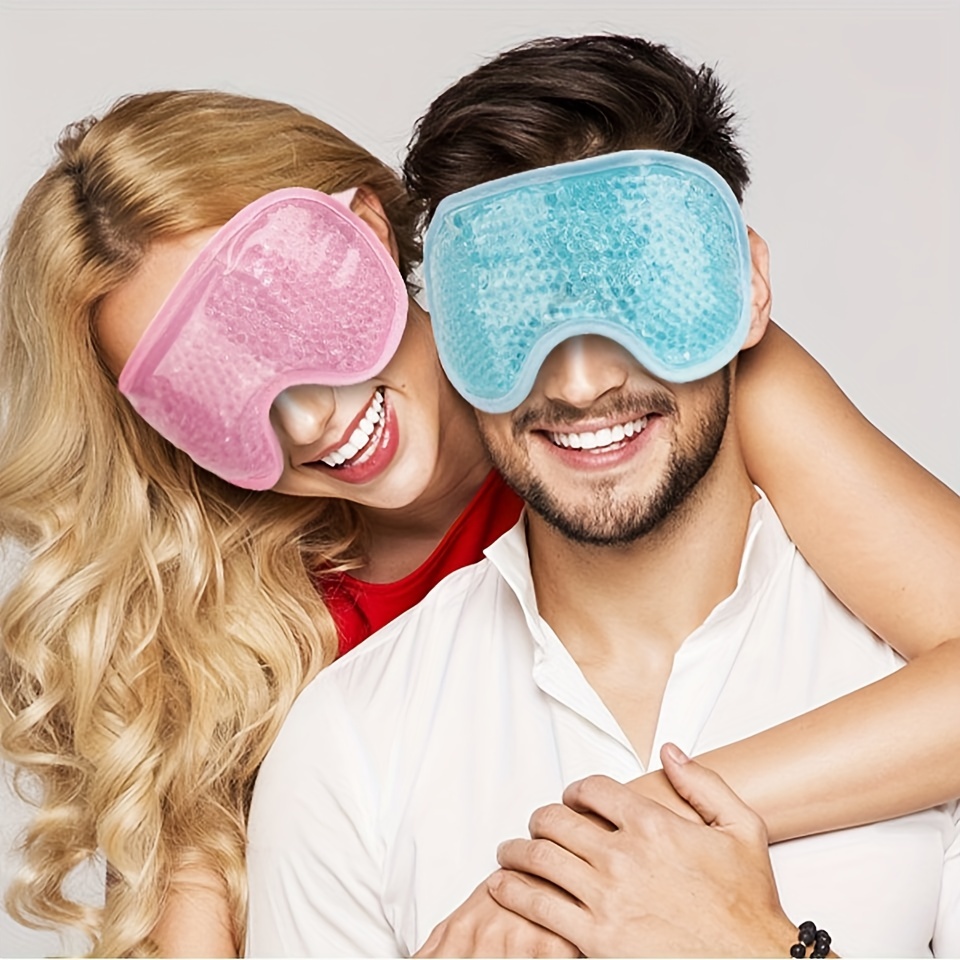 Reusable Cooling Gel Eye Mask for Puffy Eyes and Stress Relief