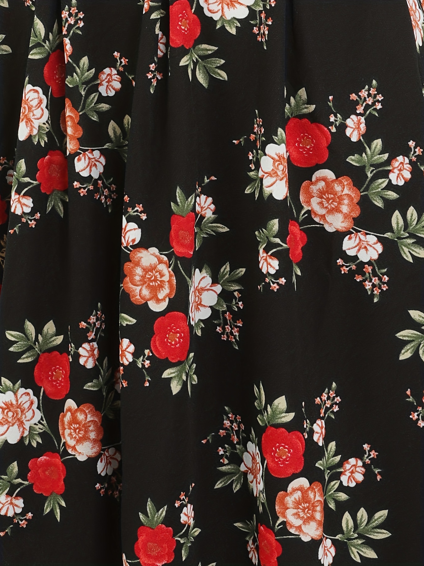Ladies Vintage Rose Print Cotton Dressing Gown