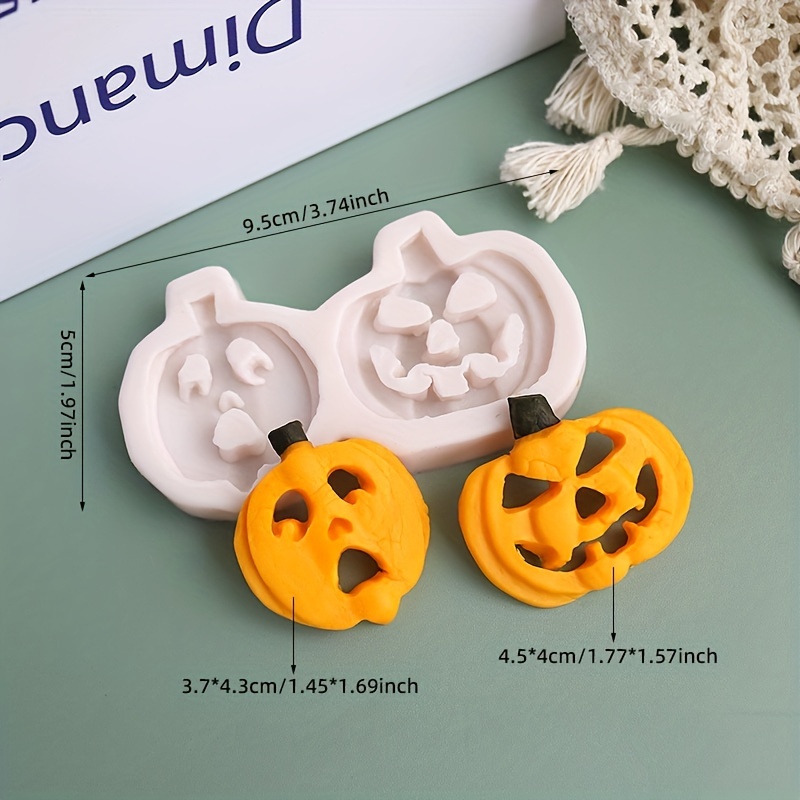 Easy Halloween Silicone Molds Baking Ideas; Pumpkin, Skulls