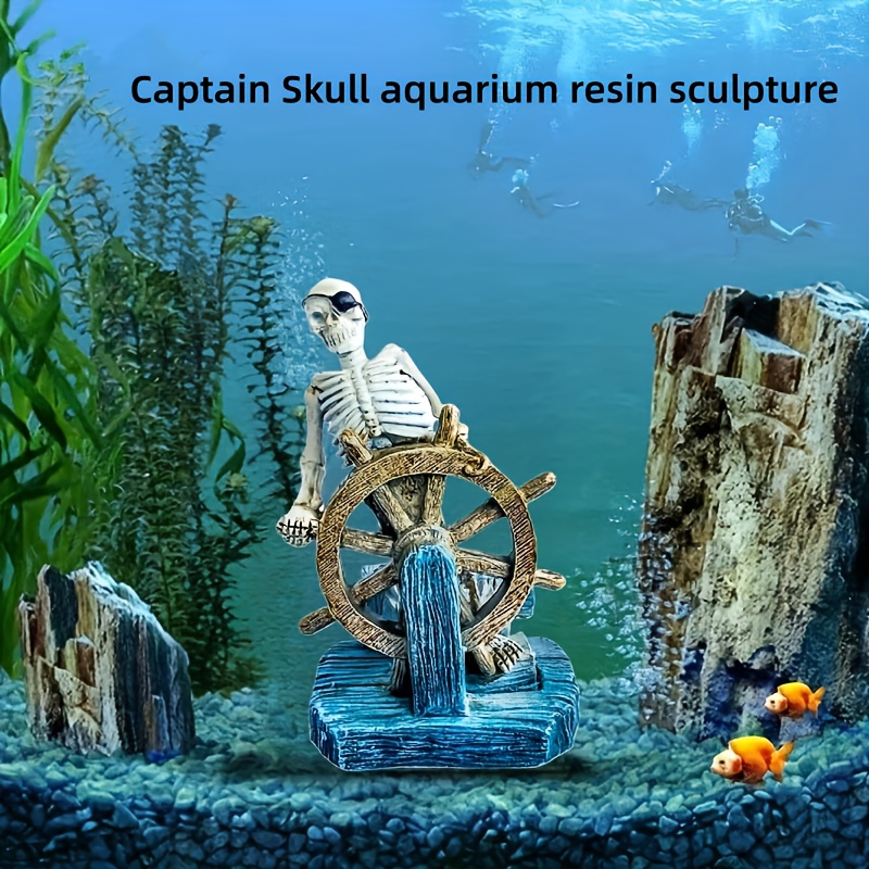 Fish Tank Ornament Simulation Dragon Landscaping Resin Aquarium