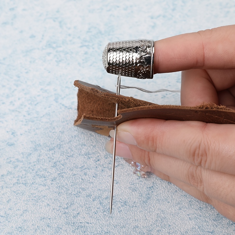 Sewing Thimbles, Metal Sewing Thimble Rings, Sewing Thimble Finger