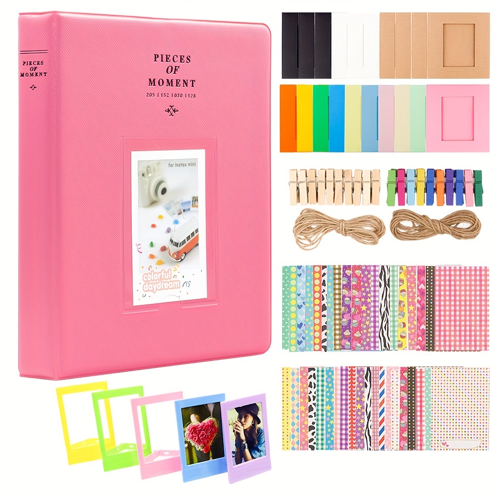 Photo Paper Film Album Set Fujifilm Mini Camera - Temu United Arab