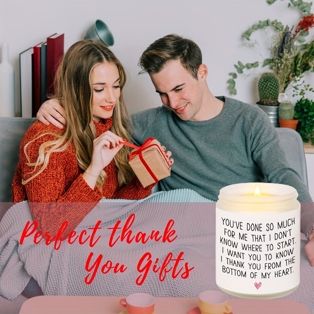  Candles Gifts for Women, Thank You For Being My Unpaid  Therapist, Gift Ideas For Best Friend, Sister, Mom and Coworker : Handmade  Products