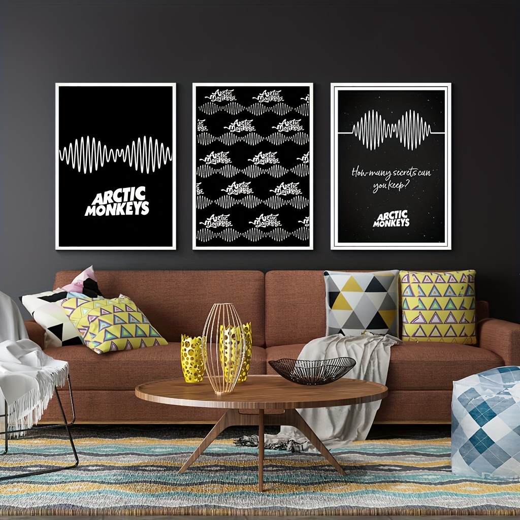 Arctic Monkeys Vintage Kraft Paper Poster Diy Wall Art For Home