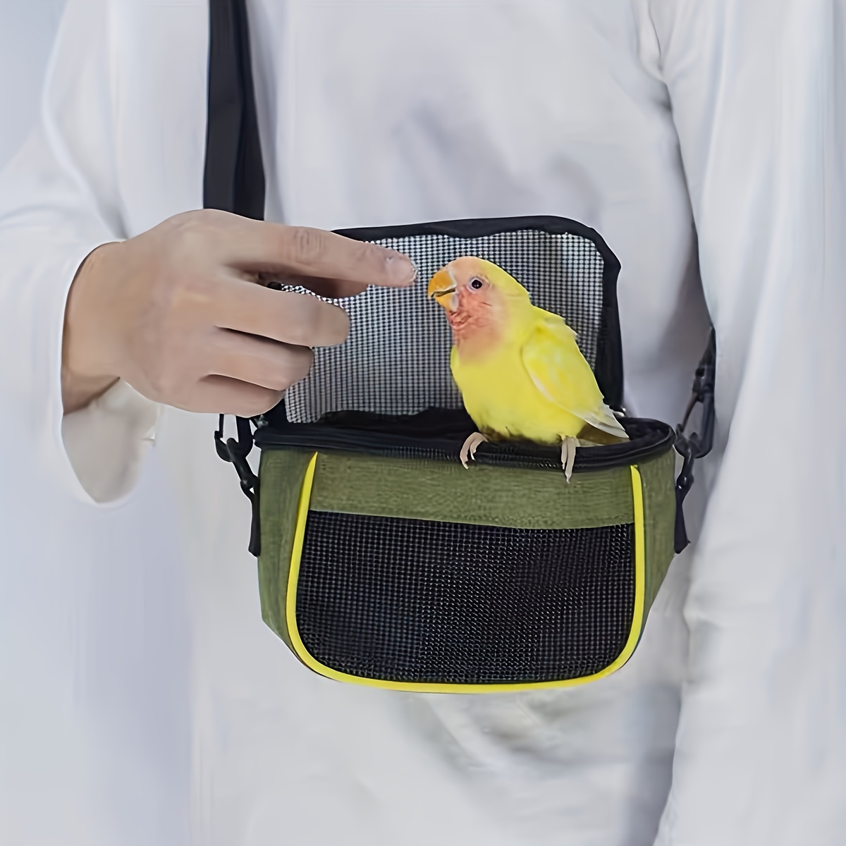 cockatiel travel bag Small Animals Carrying Case Budgie Travel Carrier  Small