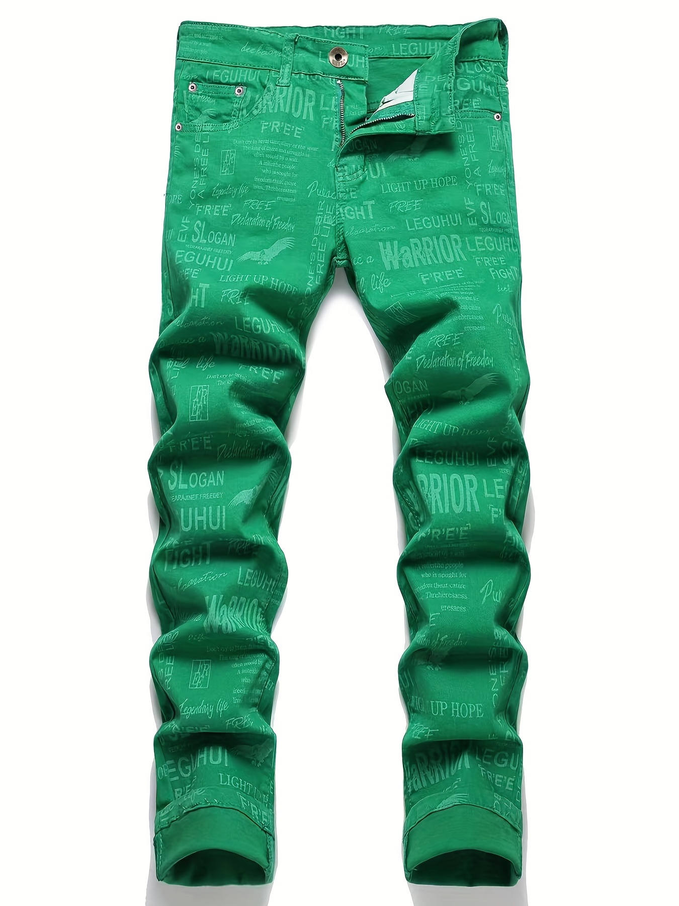 Mens Green Jeans - Temu Australia
