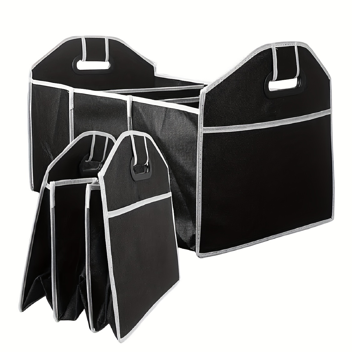 Foldable Car Storage Box Lightweight Large Capacity Portable - Temu