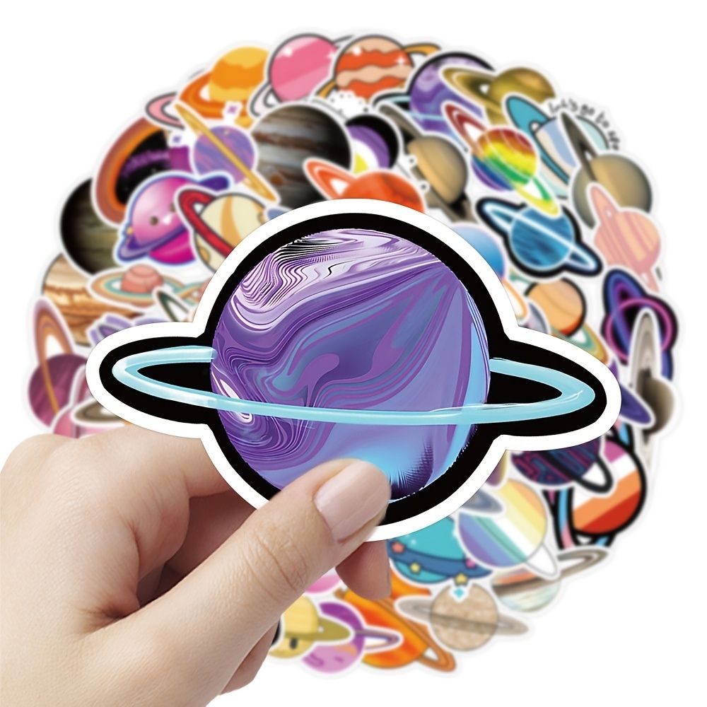 60pcs Planet Series Cartoon Graffiti Tide Cool Stickers Suitable For Mobile  Phone Laptop Desktop Cup Wall Waterproof Stickers Diy Creative Toys -  Office Products - Temu Canada