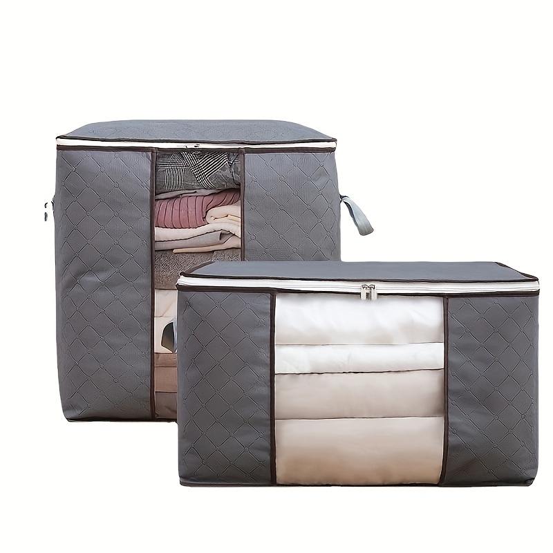 Oxford Foldable Storage Bags Blankets Duvets Quilted Bag Wardrobe Organizer  Plus Size Bolsas Almacenaje Ropa Rangement