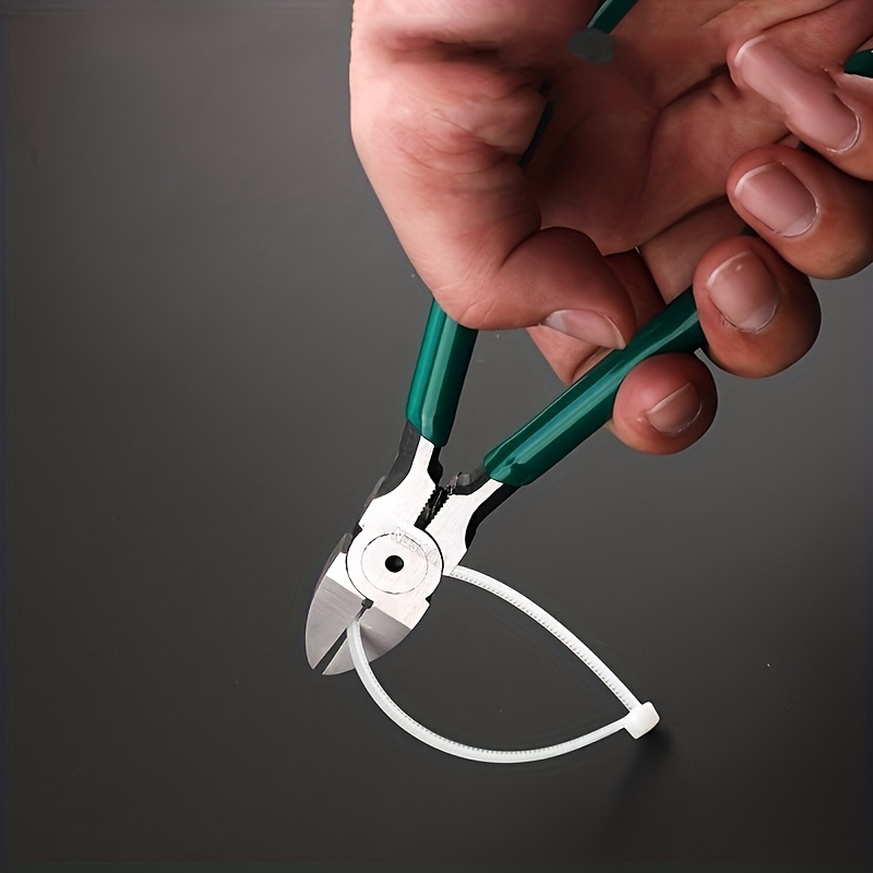 1pc, 6 Wire Pliers, Wire Flush, Cutters Side Cutter, Diagonal Pliers,  Precision Wire Cutters, Ultra Sharp Wire Cutter, Thick Wire Pliers, Spring  Load