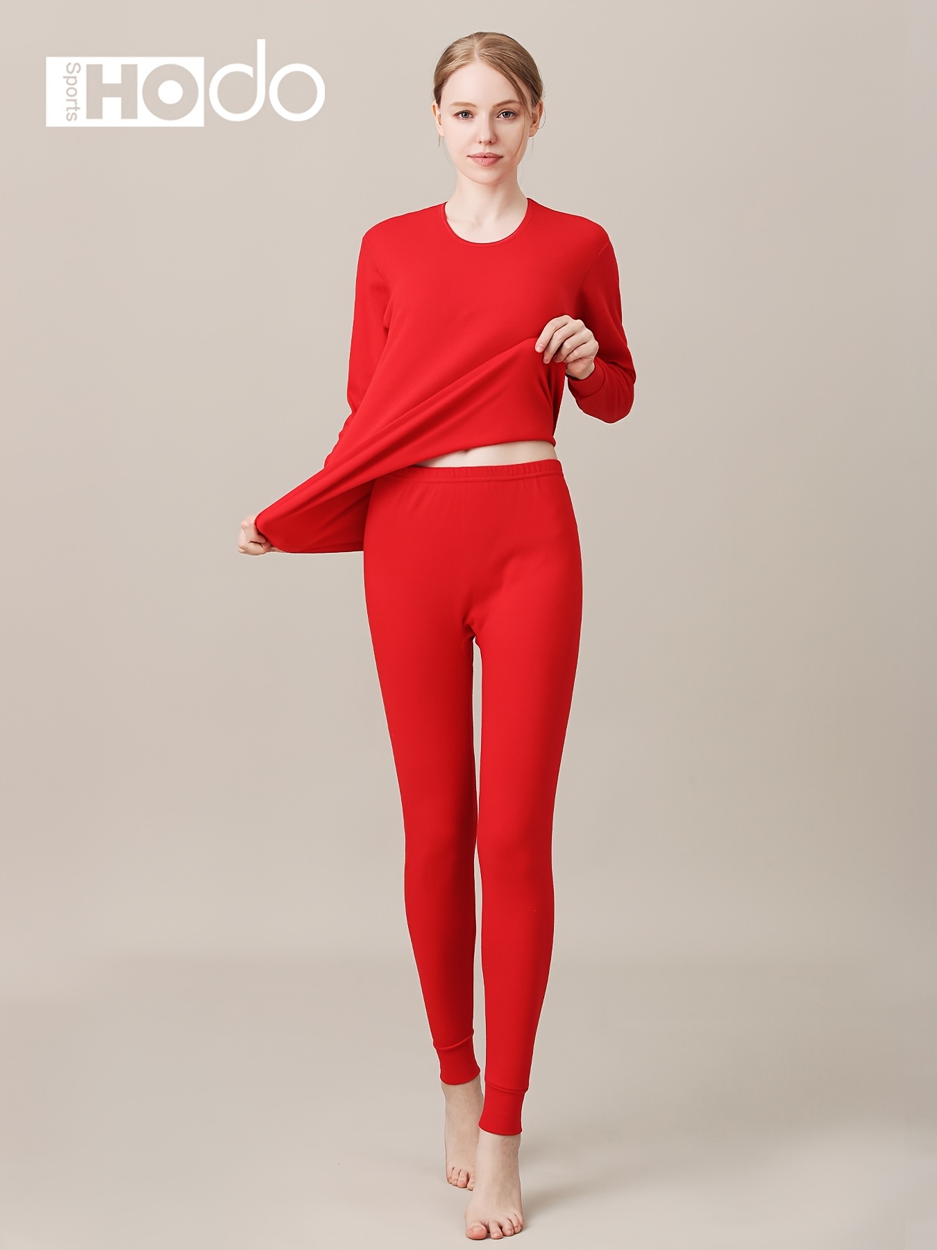Women's Solid 100% Cotton Thermal Underwear Ultra Soft Long - Temu